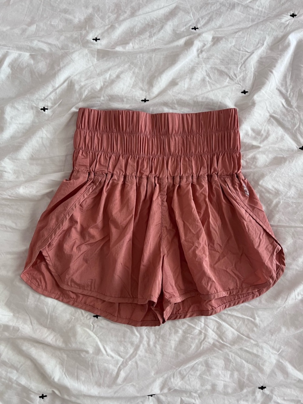 Free People High-Waist Run Shorts